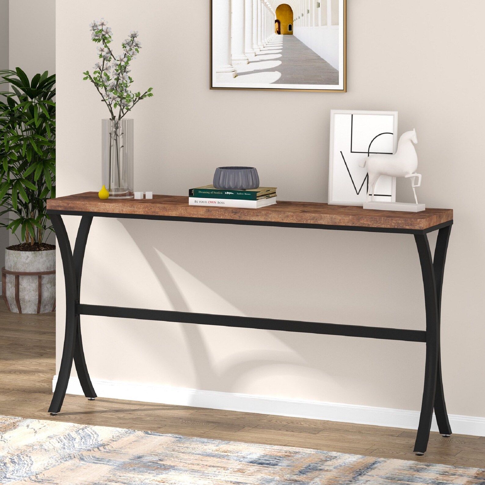 70.9 inch Extra Long Console Table Side Table Narrow Long Etsy