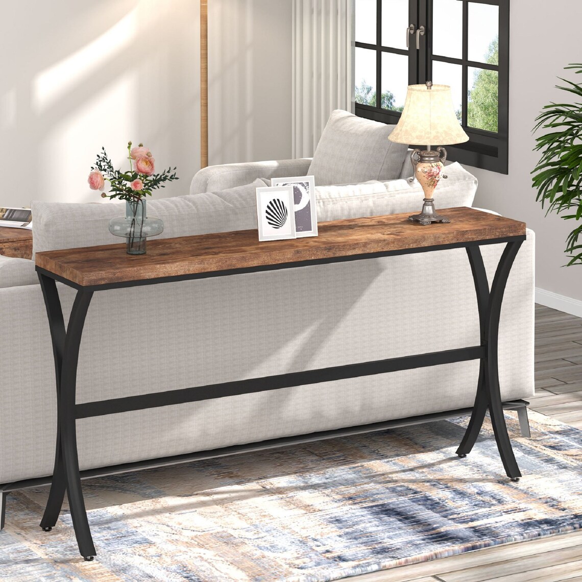 70.9 inch Extra Long Console Table Side Table Narrow Long Etsy
