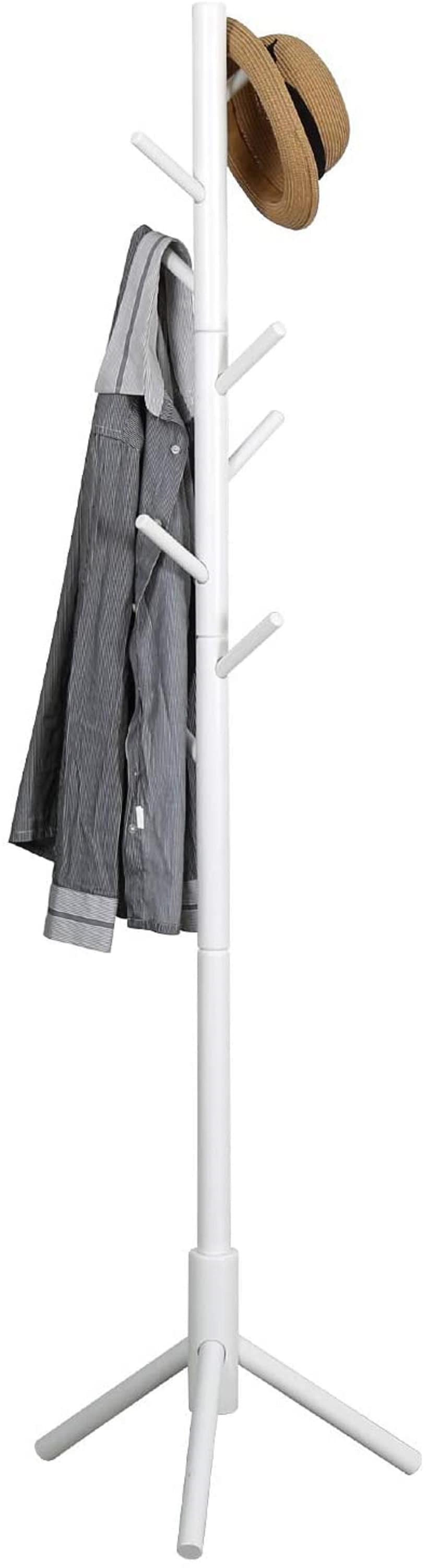 Sturdy Coat Rack Stand Entryway Hall Tree Wooden Coat Rack Etsy