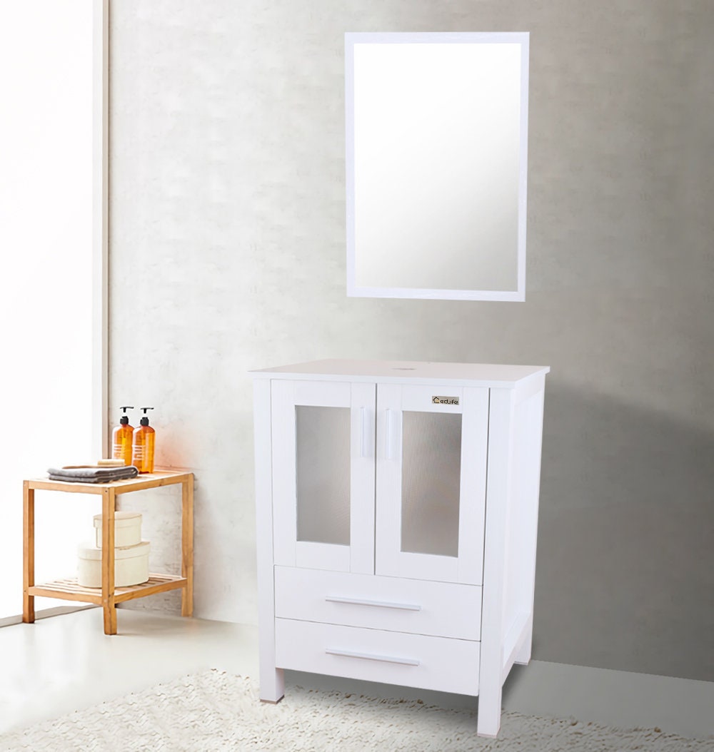 Bathroom Vanity BTB02WH Etsy