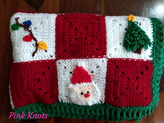 christmas baby blanket