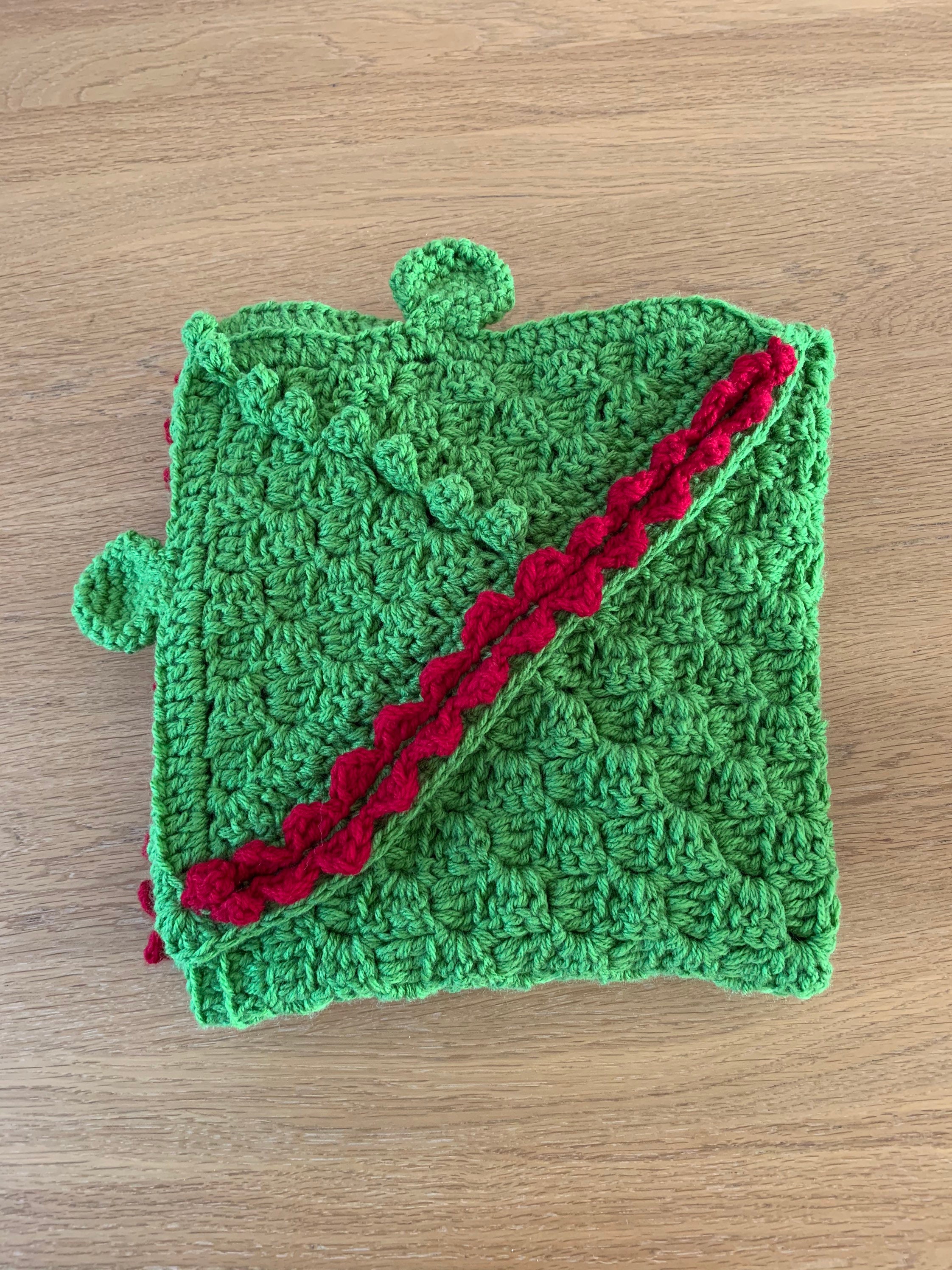 Crochet Hooded Dragon Blanket Etsy UK