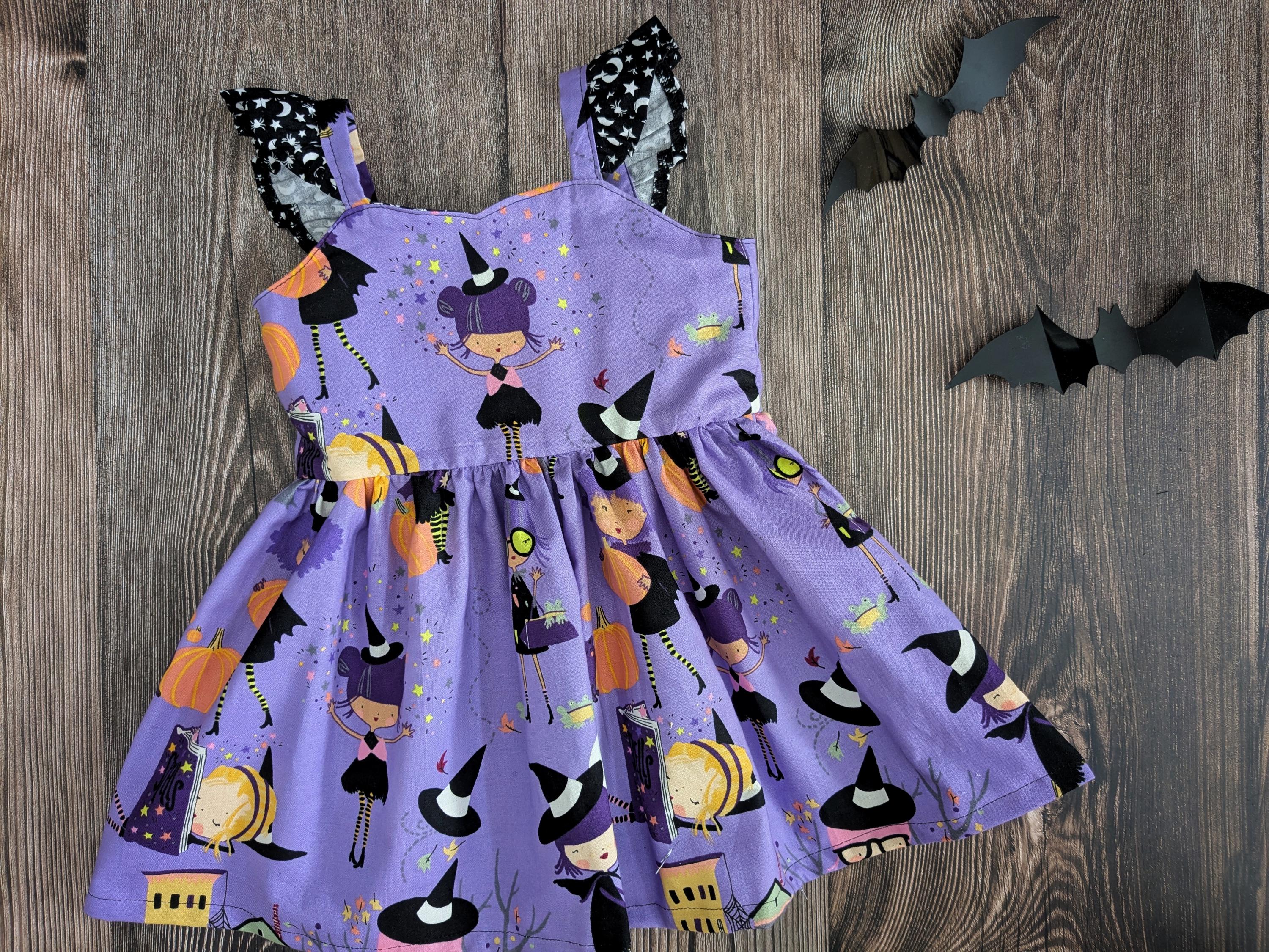 witch mini dress Amazon.com: Fuguibadn Women Y2k Gothic Witch Halloween Costume Lace Flare Sleeve Short A-Line Dress Hat 2 Pcs Cosplay Party Outfit (Standard, S, A-Black) : Clothing, Shoes & Jewelry