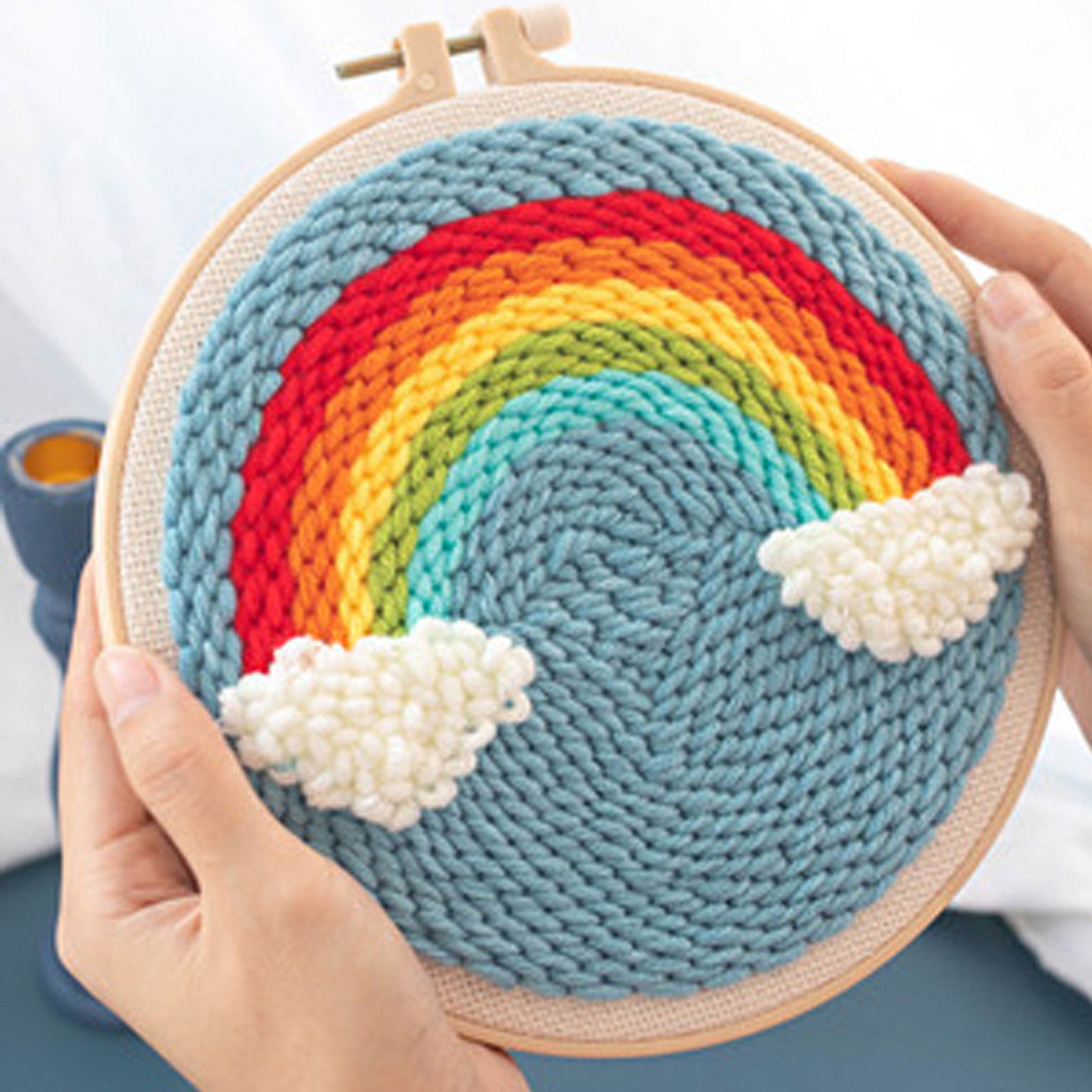 DIY Toys for Children Poke Embroidery Set Handmade Gifts Etsy