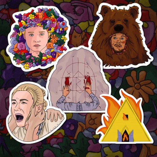 Midsommar Purge Bear Die Cut Vinyl Sticker Etsy