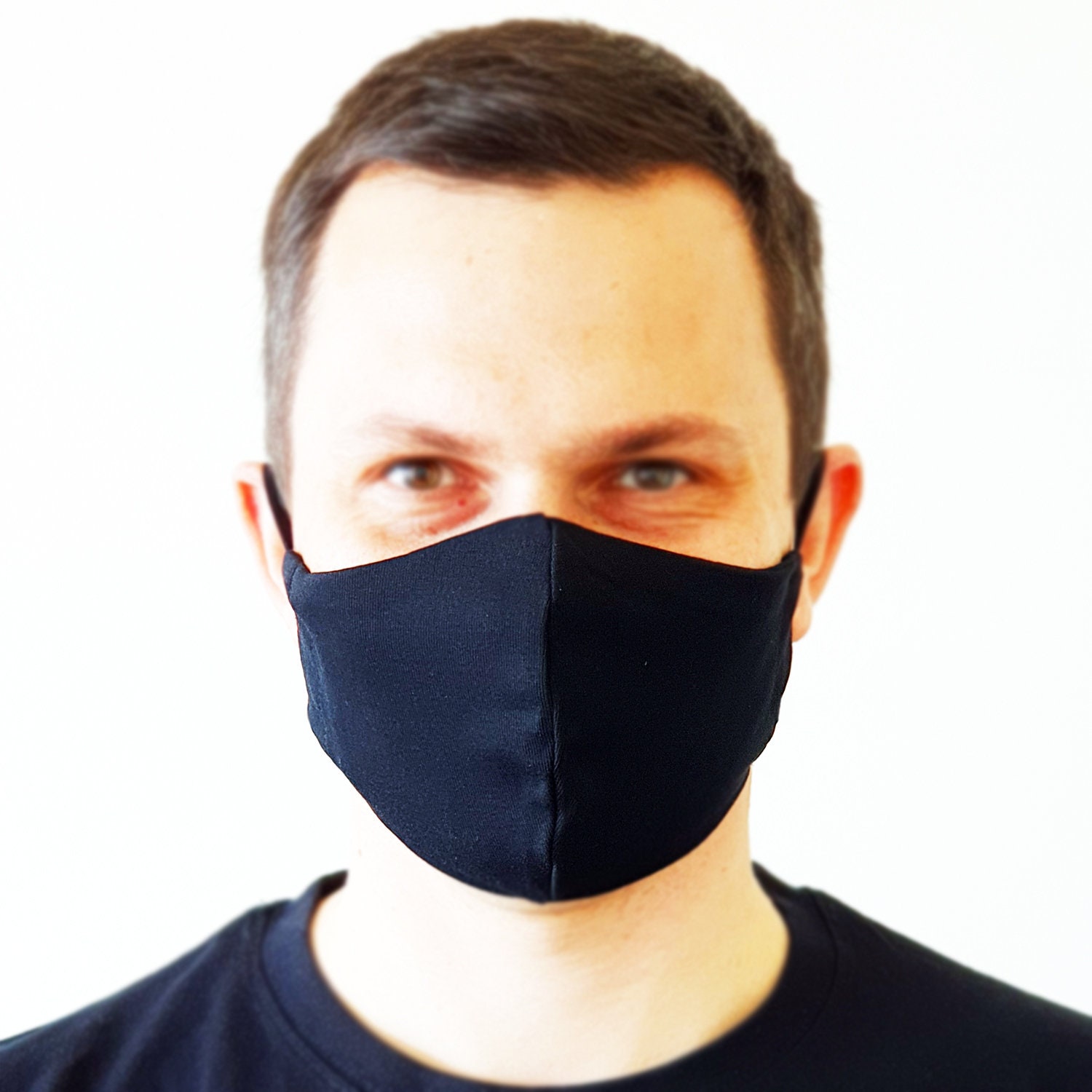 Black Face Mask Unisex Face Mask Face Mask For Adults Man Etsy