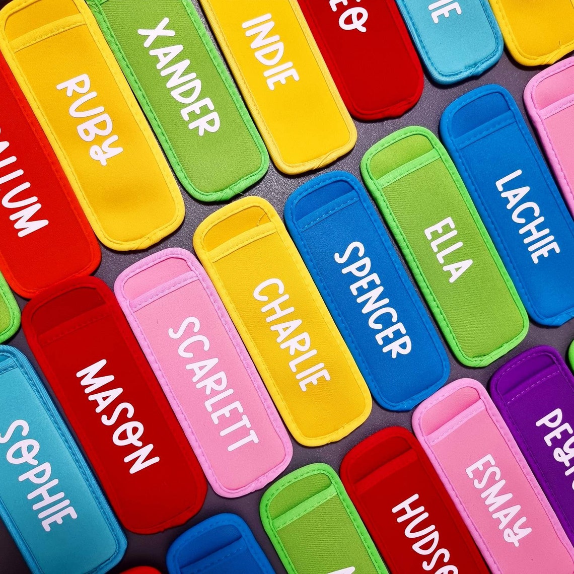 Personalised Zooper Dooper Icy Pole Ice Lolly Cooler Etsy Australia