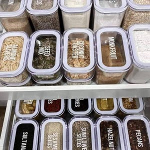 Custom Pantry Labels