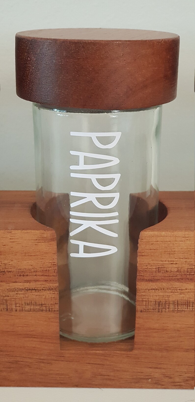 Custom spice jar labels etsy