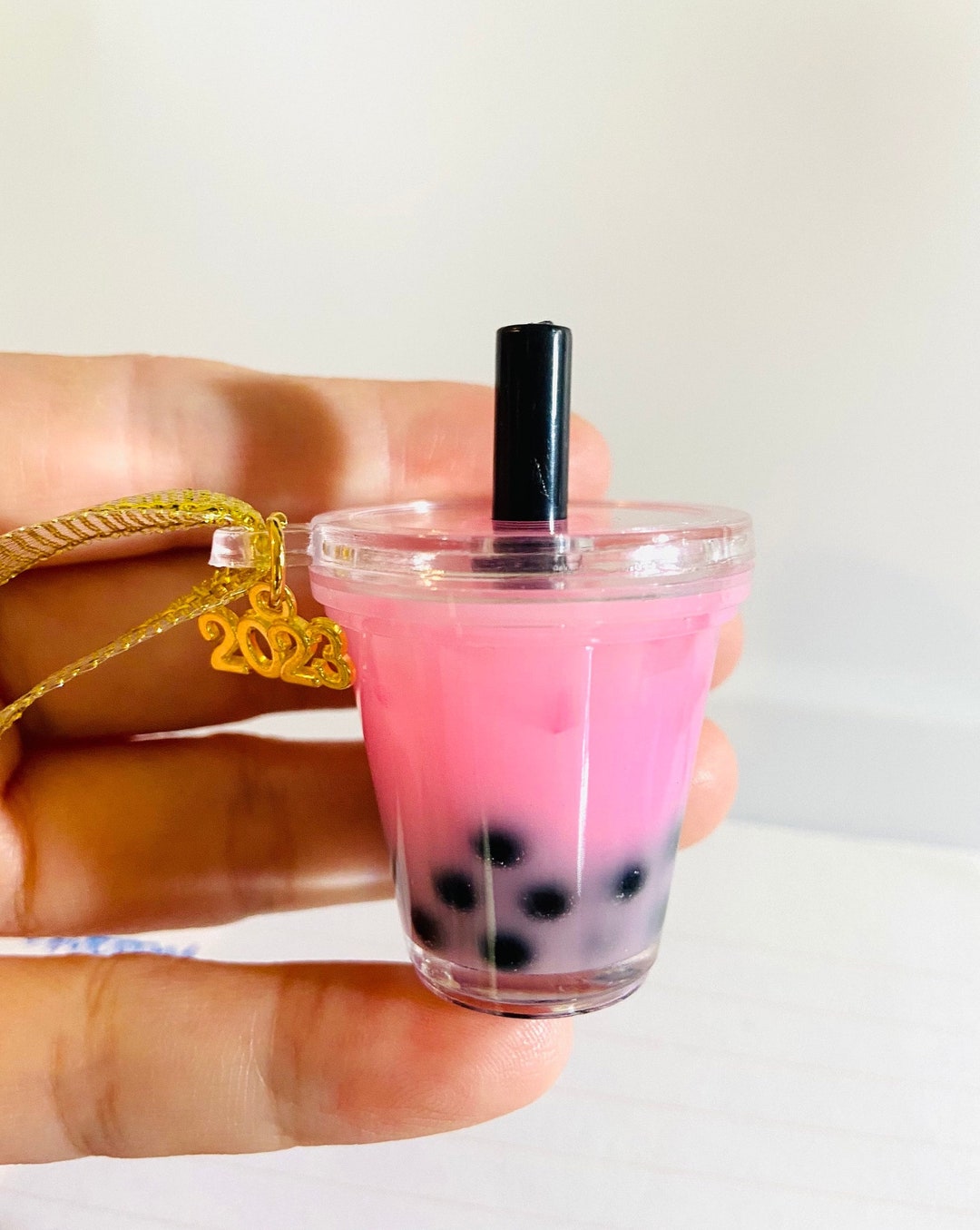 Custom Boba Tea Ornament/personalized Gift/bubble Milk Tea/boba Lover