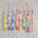 Custom y2k 90s Kawaii phone charm, gummy bear phone strap, Vintage 90's beaded keychain, stocking stuffer, personalized gift, kandicore 