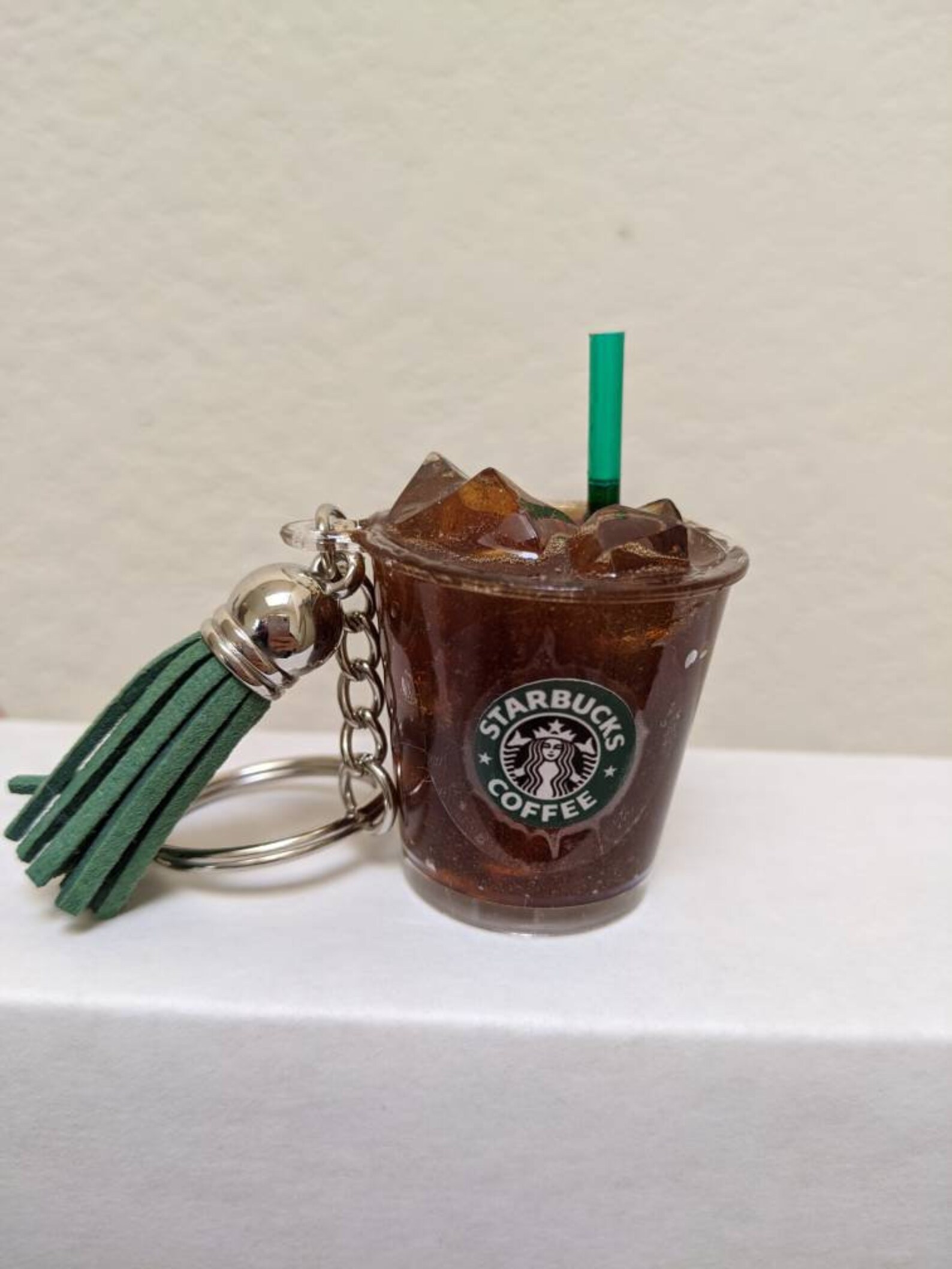 Starbucks Keychain Iced Coffee Tumbler Cup Keychain Gift Etsy