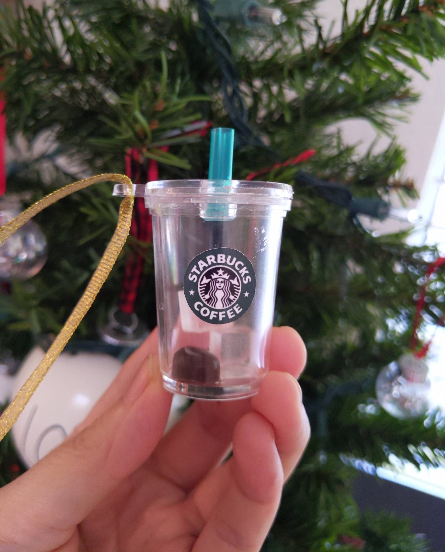 Tumbler Christmas Ornament 2023 Mini Stanley Cup Inspired Can Be  Personalized 