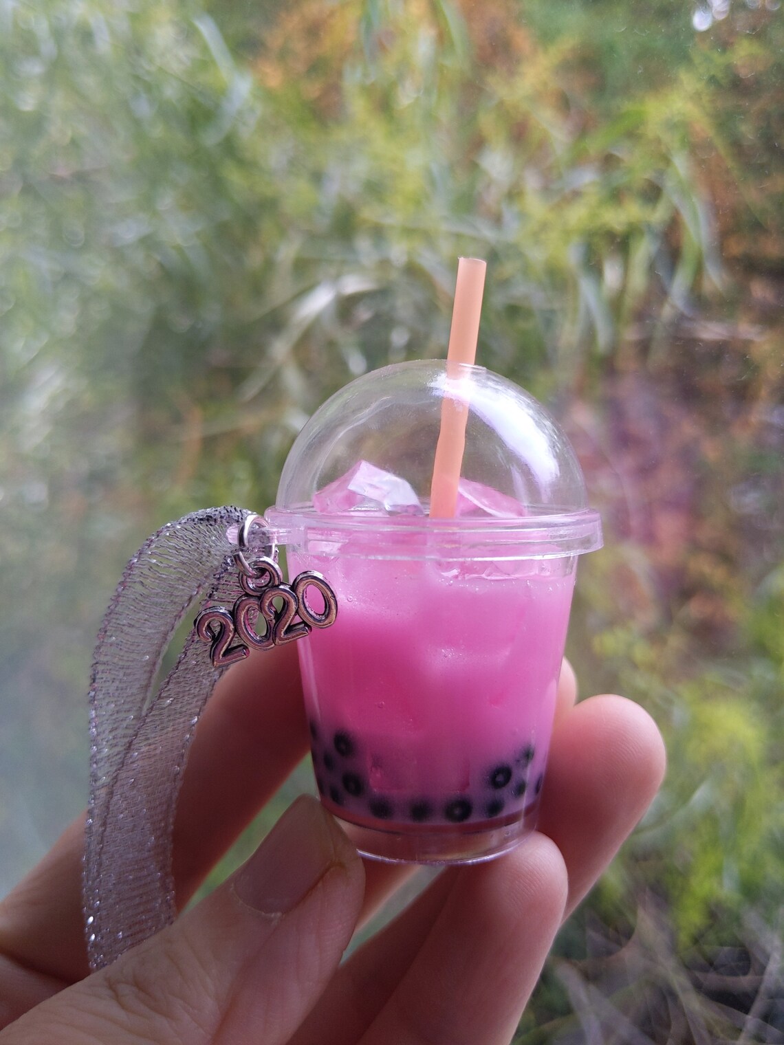Boba Ornament 2020 Bubble Milk Tea Tara Boba Ornament Keychain Etsy