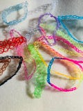 y2k 90s Tattoo Choker Necklace,  Stretchy elastic choker, teen gift, stockings, party favors, Gift for her, Birthday gift, Double strand