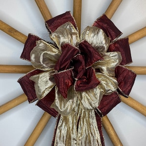 Fancy Feast Kerstboom Bow / Topper (12 inch)