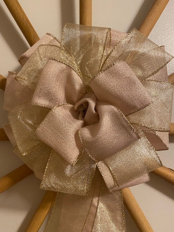 Rosie Christmas Tree Bow/ Topper (12 inch)