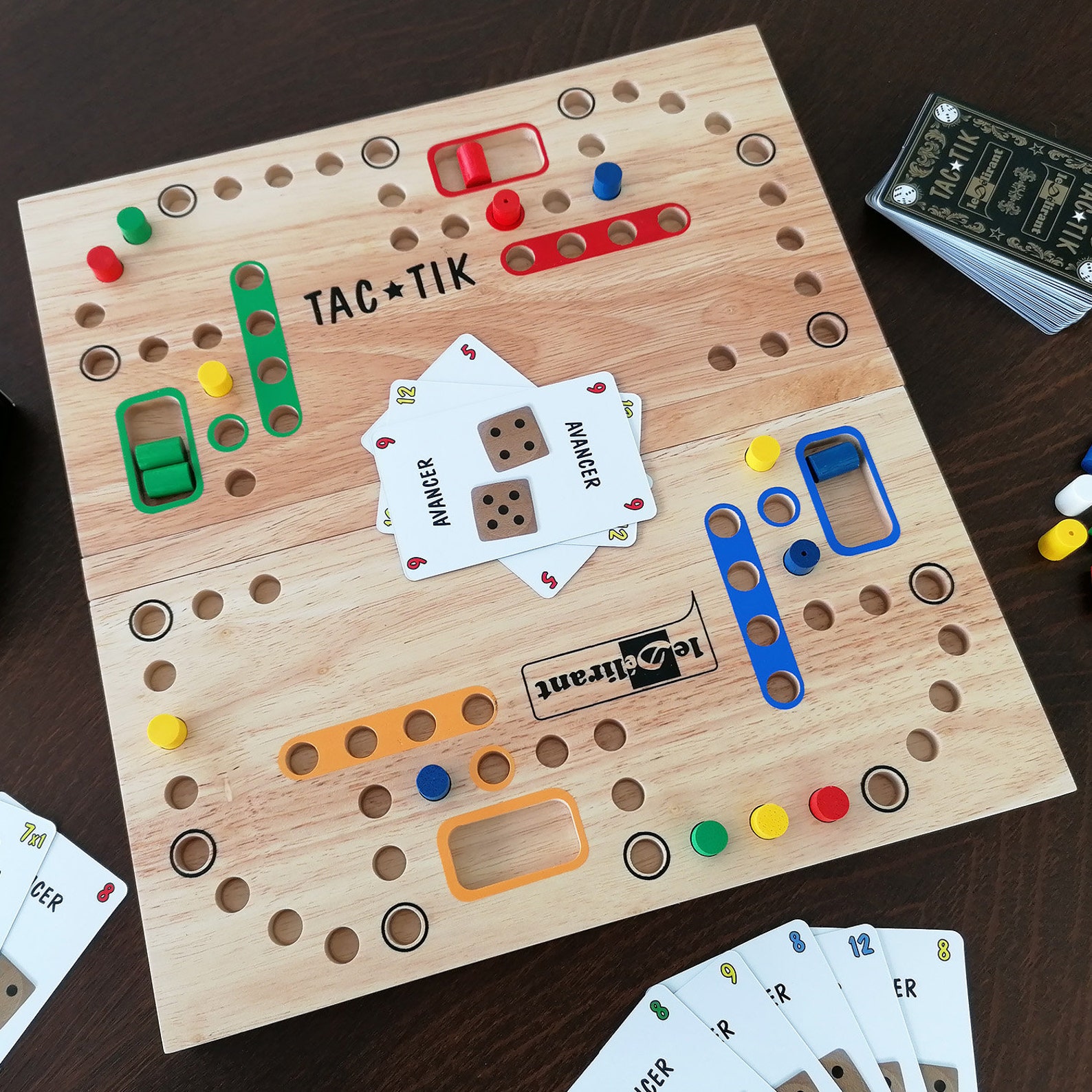 Jeu de TAC TIK de 2 à 6 joueurs à partir de 7 ans jeu de Etsy Jeu de TAC TIK de 2 à 6 joueurs à partir de 7 ans jeu de Etsy