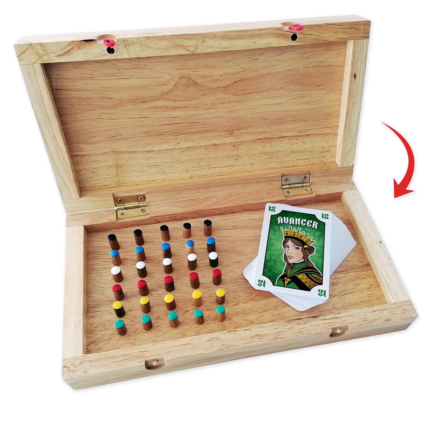 JEUX de TOCK, 2, 4, et 6 joueurs en bois - Marque LEDÉLIRANT