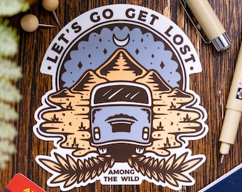 Take A Hike Vinyl Sticker Scrapbook Car Decal Bumper Sticker Waterproof ...