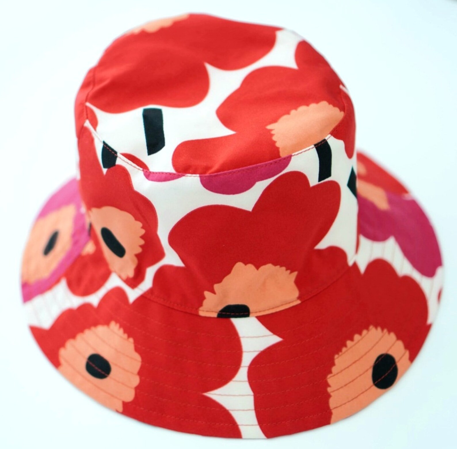 Hand Made Marimekko Bucket Hat. Etsy