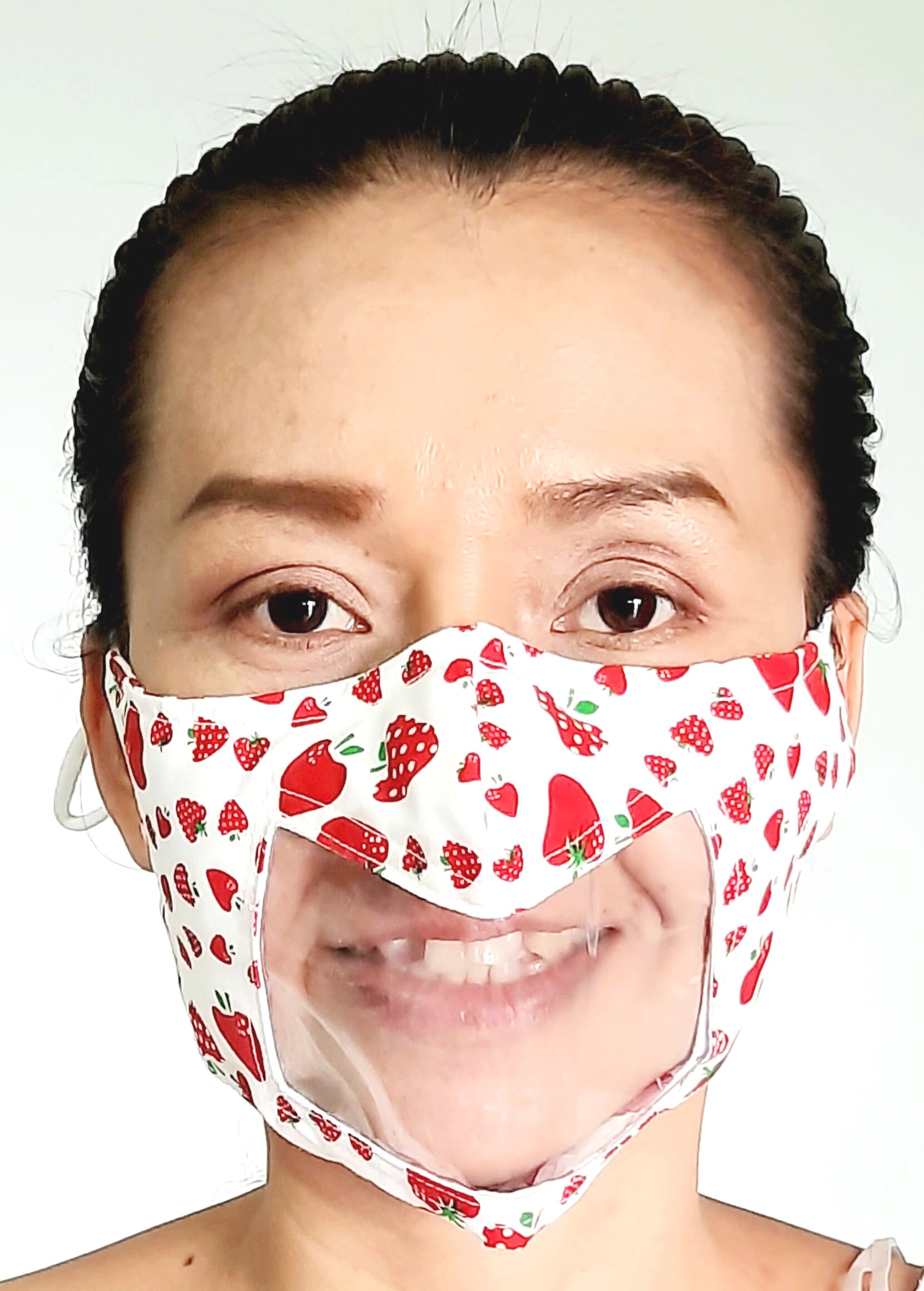 Transparent Face Mask For Lip Reading. ASL Face Mask For Hard Etsy