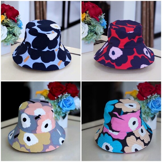 Hand Made Marimekko Bucket Hat. Etsy