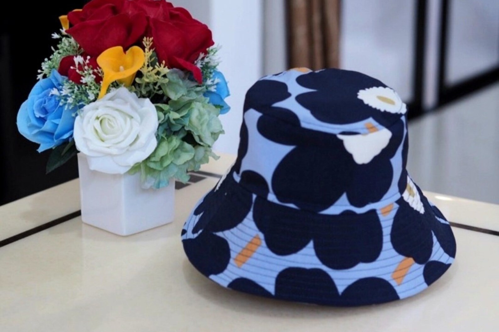 Hand Made Marimekko Bucket Hat. Etsy