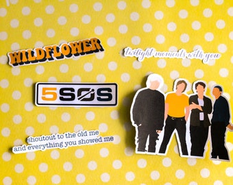 5sos Stickers Etsy