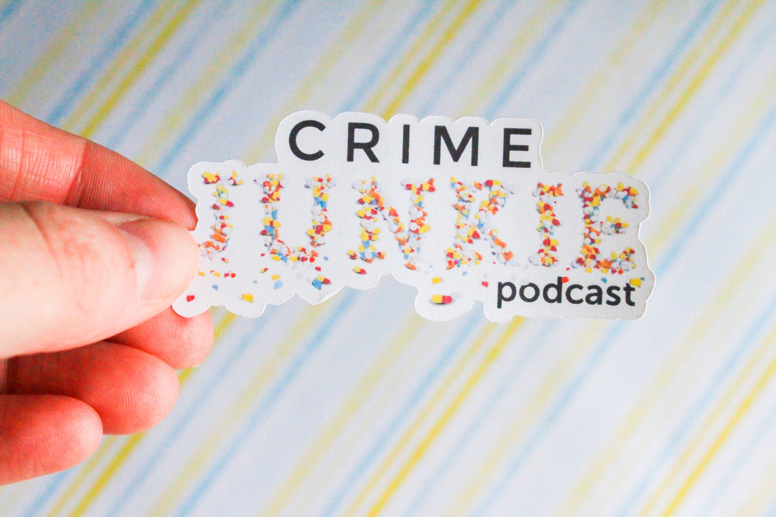 Crime Junkie Podcast Sticker Pack Etsy