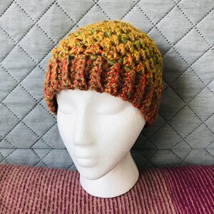 Comfortabele beanie-haakpatroon, gehaakte wintermuts, gehaakte hoofdwarmer, instant digitale download pdf
