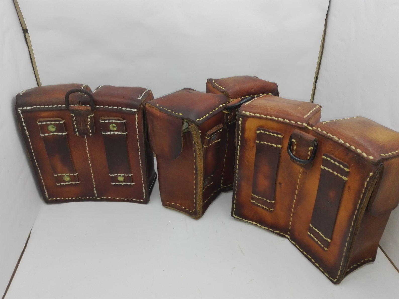 Military Surplus Mandalorian Leather Ammo Pouch Belt Pouch Etsy