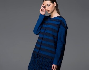 Zero Waste Blue Denin Coat