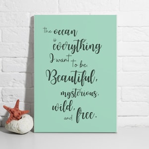 Personalized Custom Quote Canvas, , Custom Quote Wall Art
