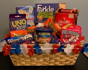 Family Game Night Gift Basket Ideas - Salvaged Living