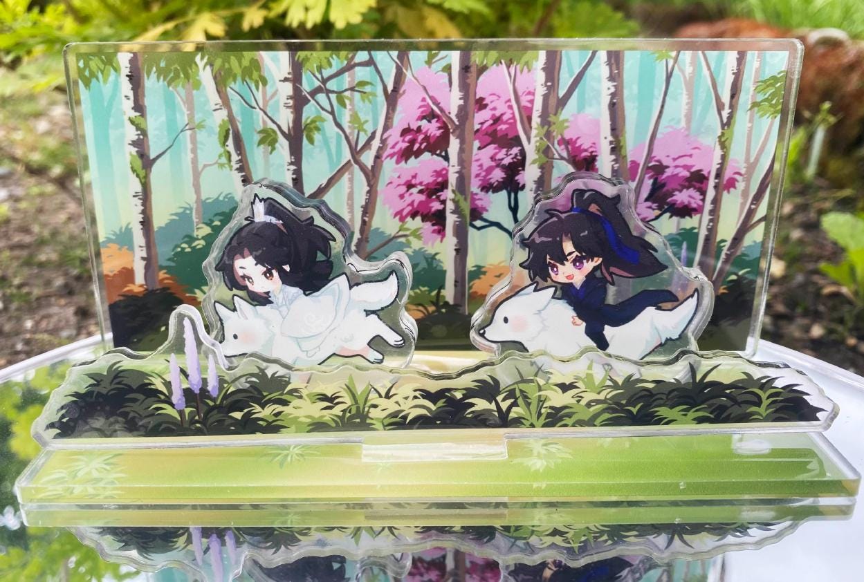 LS 2ha Ranwan Moonwhistle Forest Rocking Acrylic Standee