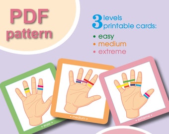 Printable cards for Toddler activity, board games prints, Montessori printable games, Activities for girls, Digital download file