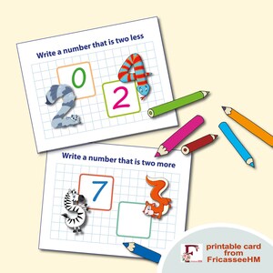 Montessori Printable Animals Numbers Cards 0-10 Montessori | Etsy