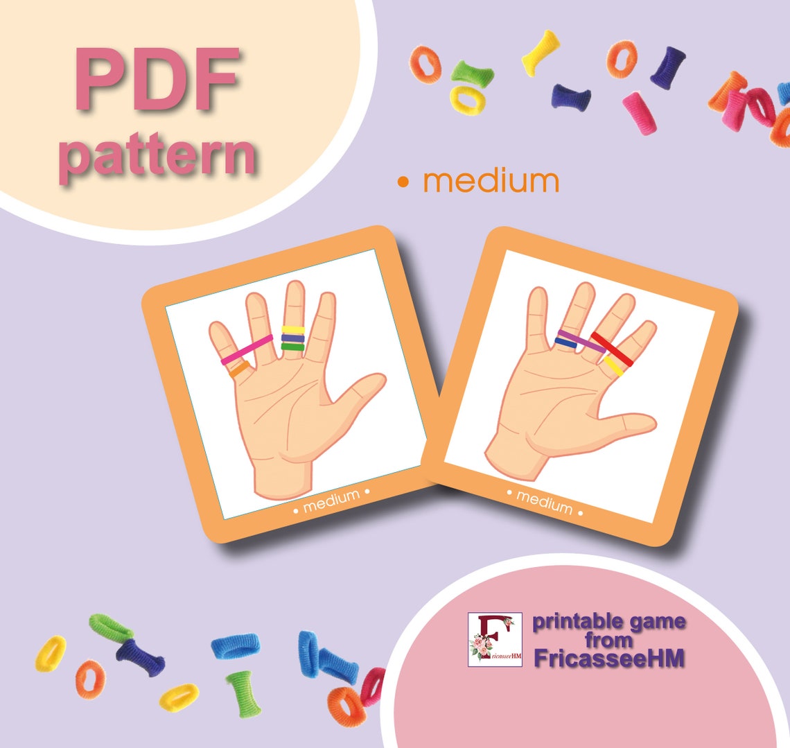 Printable Cards for Toddler Activity, Board Games Prints, Montessori ...