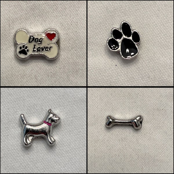 Dog Lover Floating Charms