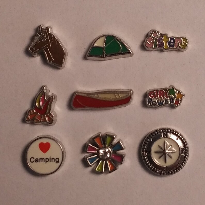 Girl Scout Floating Charms Etsy