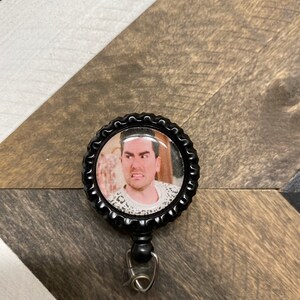 David Rose Badge Reel, Retractable ID