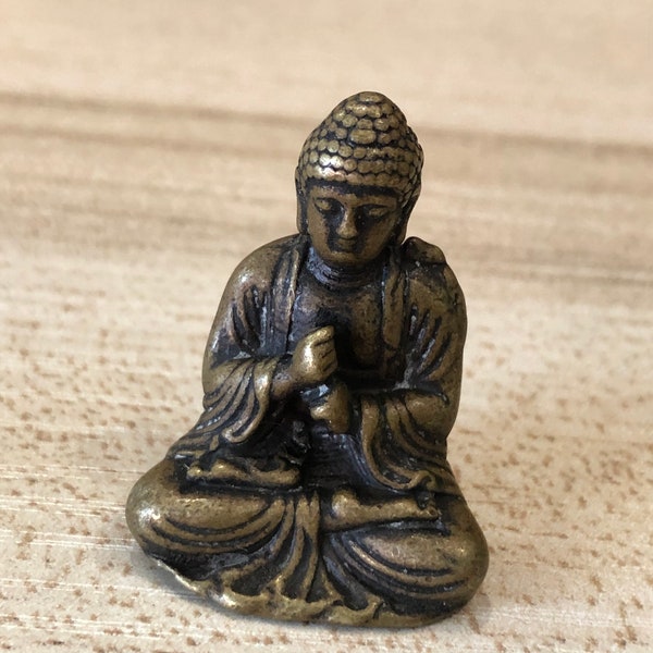 Miniature Brass Buddha |Shakyamuni Buddha