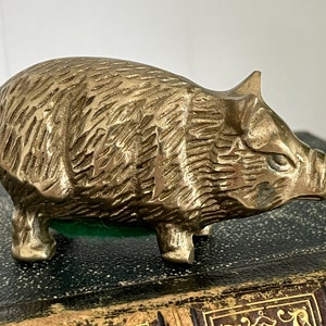 Brass Pig | Brass Hog | Brass Farm Animal