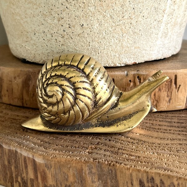 Vintage Snail Etsy
