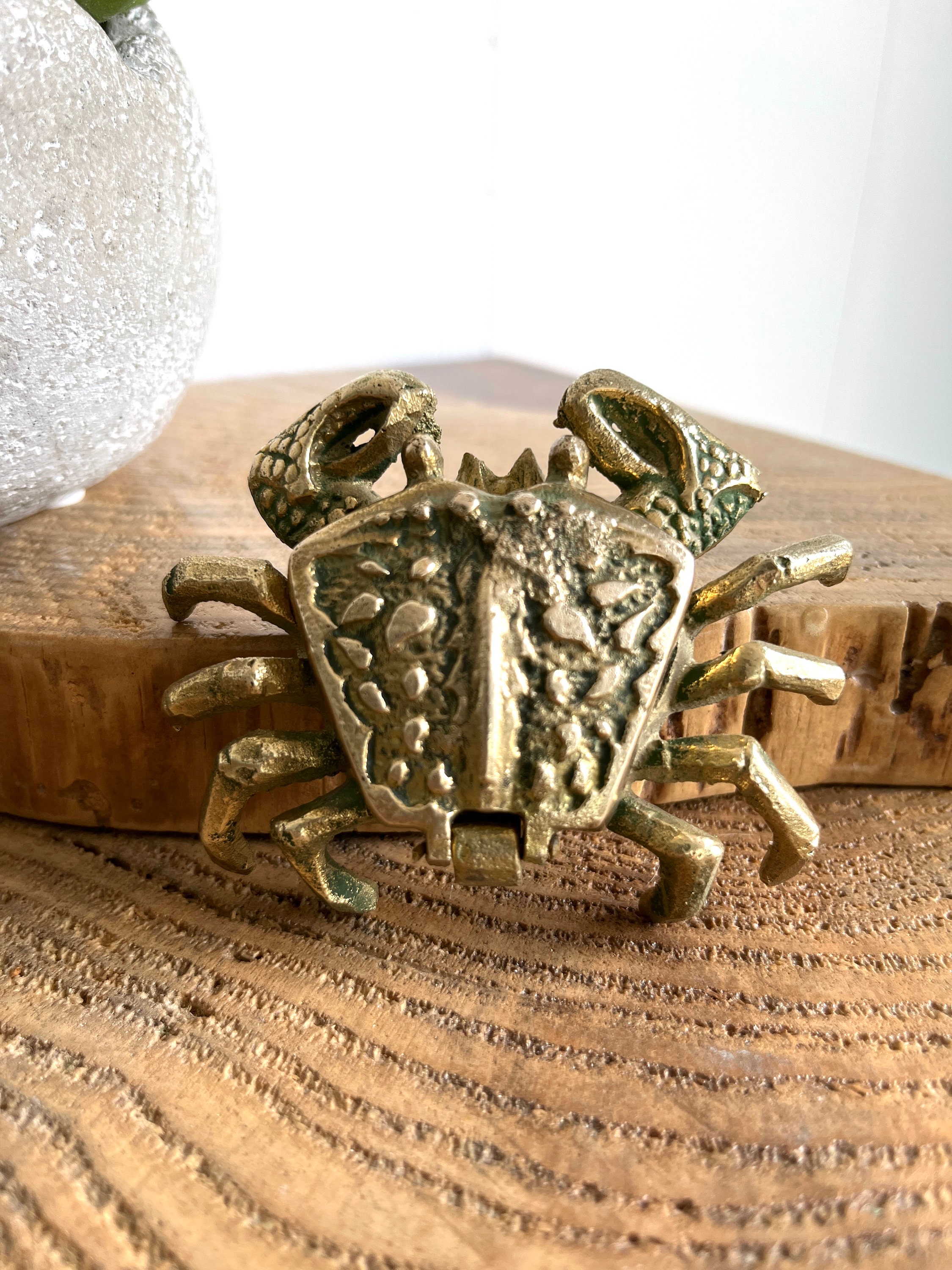 Crab Shell Dish Spoon Rest, Ring Holder, Jewelry Holders, Trinket