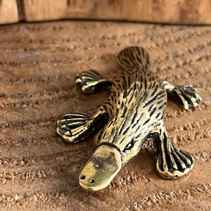 Miniature Brass Platypus