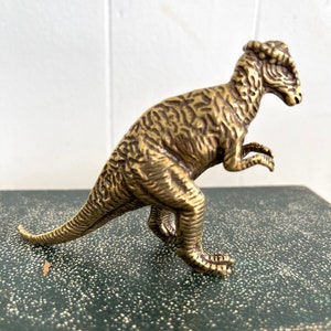 Brass Miniature Dinosaur, Allosaurus Jurassic image 6