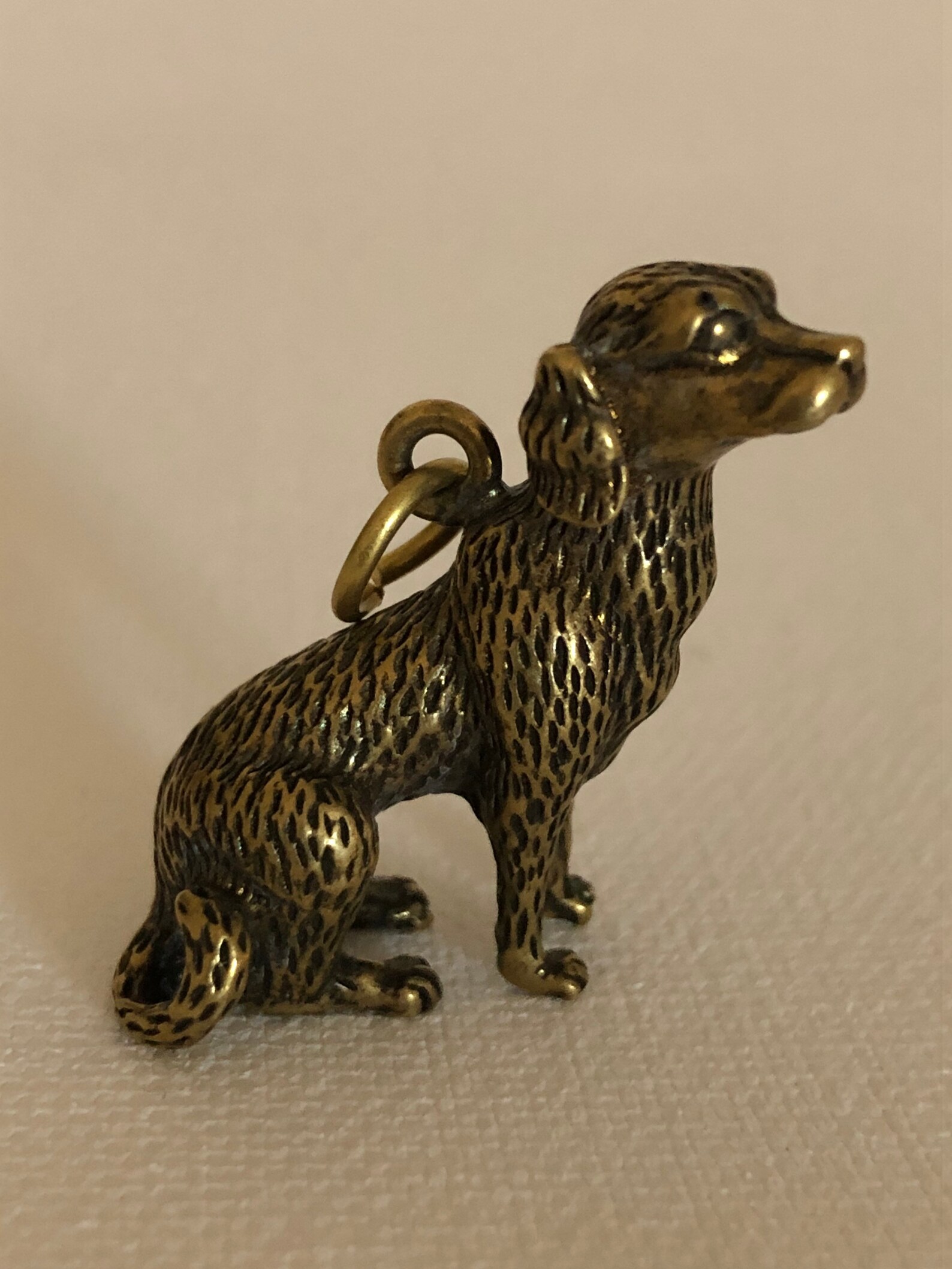 Brass Dog Pendant Brass Retriever Brass Labrador Retriever Etsy