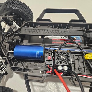 PlatinumRC 3D Printed ESC Mount & Switch Holder Max10 for Traxxas Raptor R 4x4
